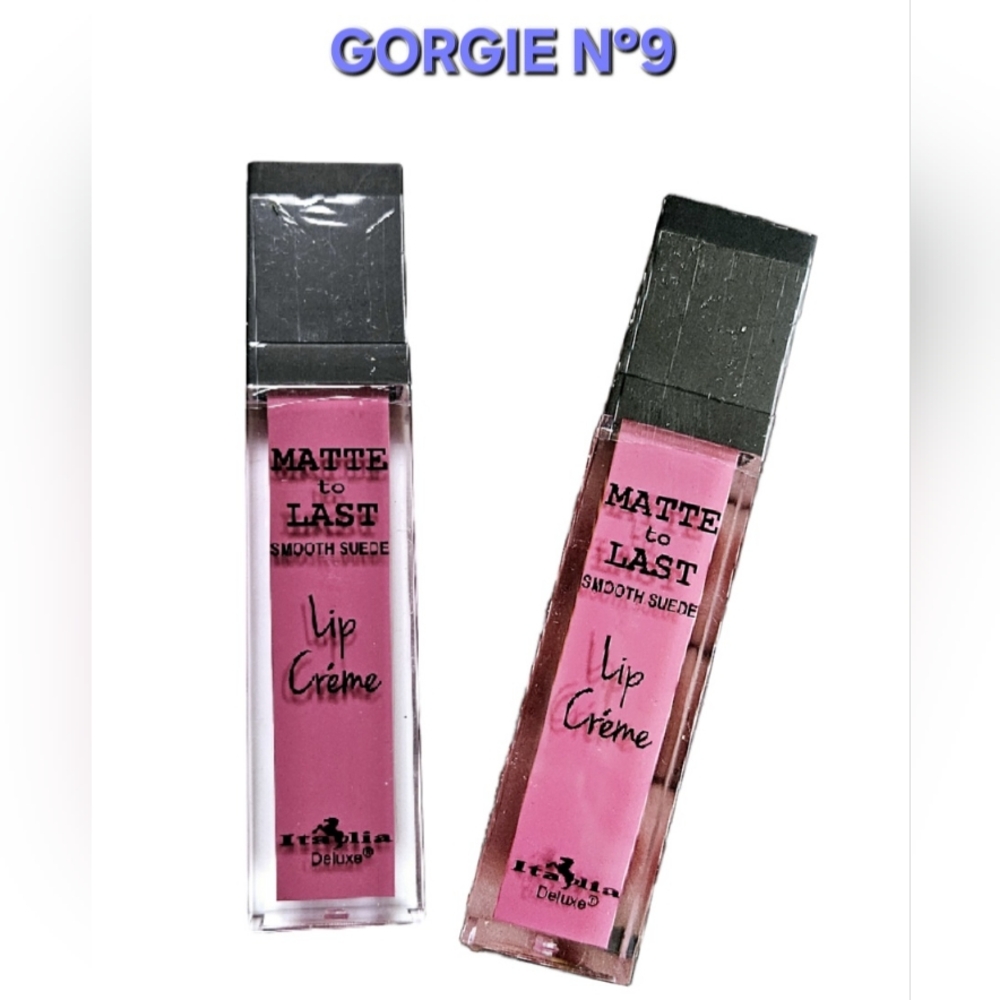 NWT ITALIA DELUXE MATTE TO LAST SMOOTH SUEDE LIP: GORGIE N°9!
